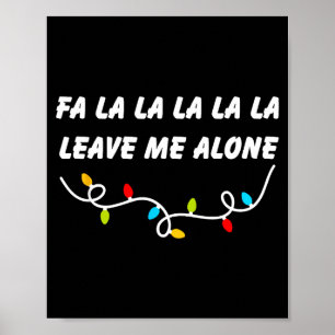 Poster Fa La La La La La Laissez-Moi Tranquille Drôle De