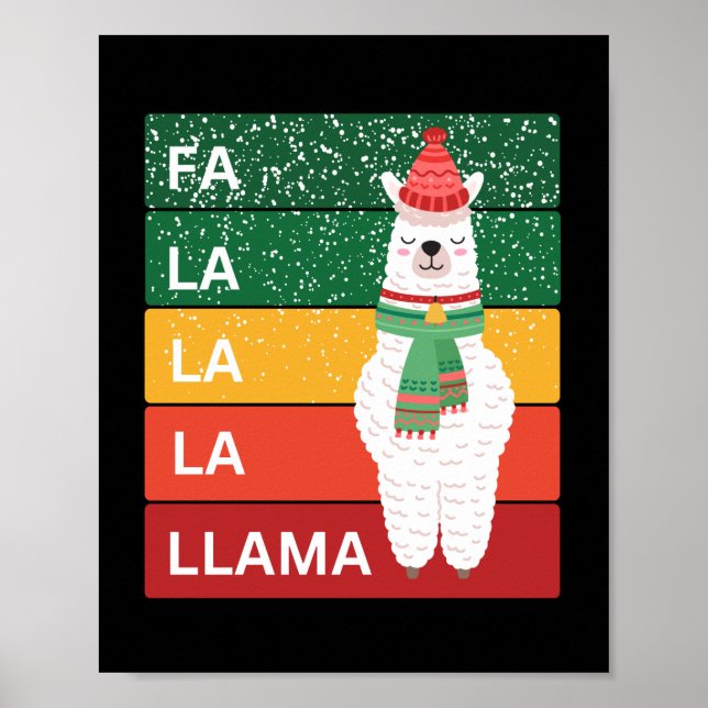 POSTER FA LA LA LA LAMA (Devant)