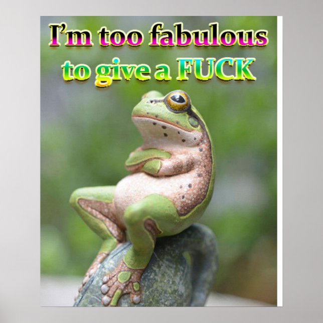 POSTER FAB FROG FREDDIE (Devant)