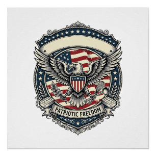 Poster Fabricant de savon patriotique