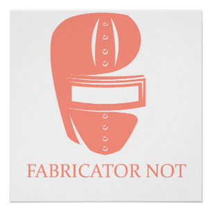 Poster Fabricateur Pas Un Magicien Cadeau Drôle De Soudeu
