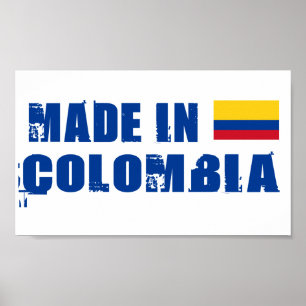 Poster Fabriqué en Colombie