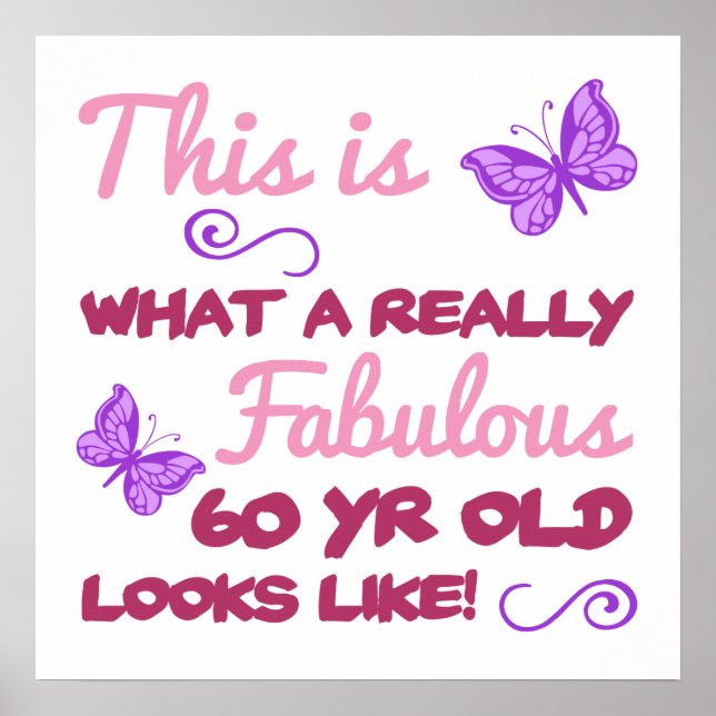 Poster Fabuleux 60e anniversaire (Devant)