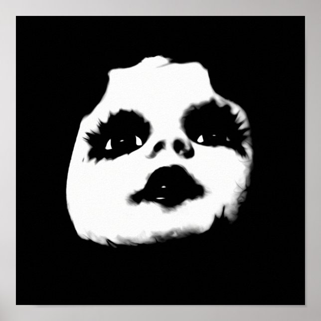 Poster Face de poupée déplaisante (Devant)