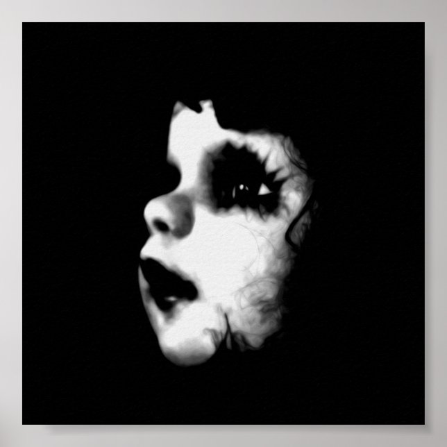 Poster Face de poupée déplaisante (Devant)