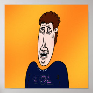 Poster Face de traçage