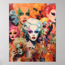 Face des femmes Abstraites