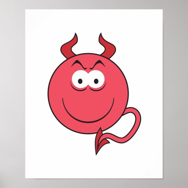 Poster Face diabolique (Devant)