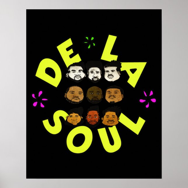 Poster Facebook De La Soul (Devant)