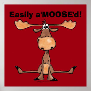 Poster Facilement A'Moose"d