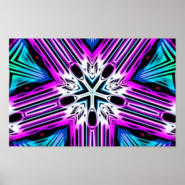 Poster Facteur de refroidissement - Ken Gage Abstrait (Devant)