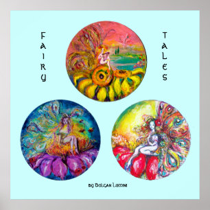 POSTER FAILLES DE FLEURS MAGIQUES