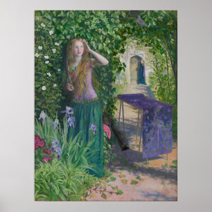 Poster Fair Rosamund, Arthur Hughes