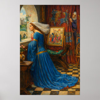 Poster Fair Rosamund by John William Waterhouse