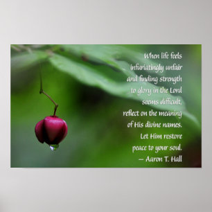 Poster Faire Confiance au Seigneur Motivationnel