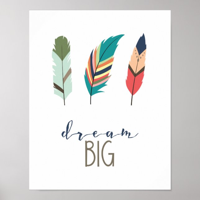 Poster Faire de grands rêves (Devant)