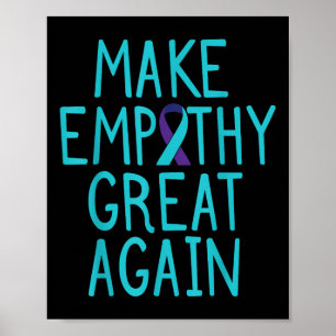 Poster Faire de l'empathie une grande sensibilisation au