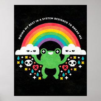 Poster faire de mon mieux - imprimer