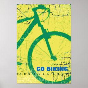 Poster faire du vélo