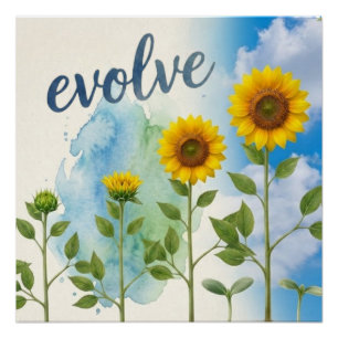 Poster Faire évoluer Tournesol 