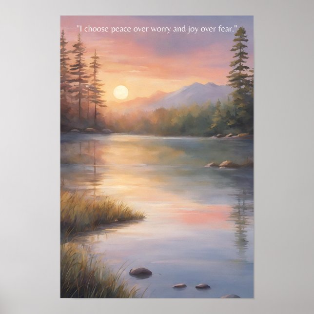 Poster Faire la paix et la joie (Devant)