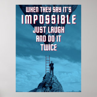 Poster Faire l'impossible - Deux fois