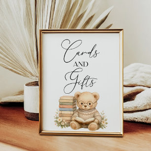 Poster Faire-part et Cadeaux Histoire Nouveau Chapitre Ba