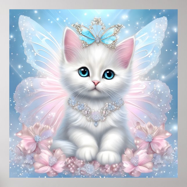 Poster Fairy Princess Kitten (Devant)