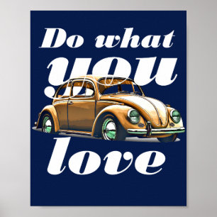Poster Fais ce que tu aimes – Citation motivationnelle in