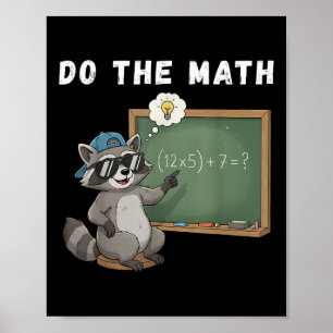Poster Fais Le Calcul 67 Mème Drôle Six Sept Prof De Math