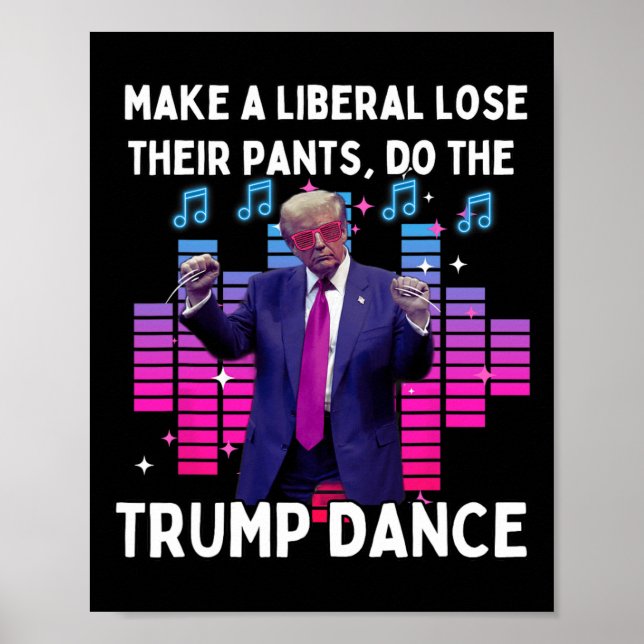 Poster Faisons La Danse Trump - Pro Trump Family Present (Devant)