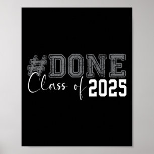 Poster Fait Cl De 2025 Graduation Pour Lui Grad Senior