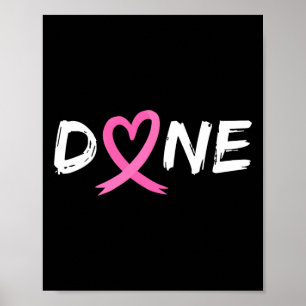 Poster Fait Dernière Journée De Radiation Chemo Cancer Du
