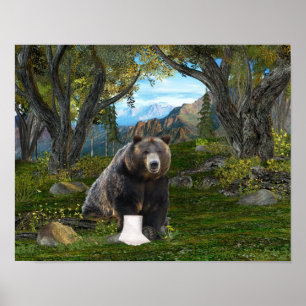 Poster Fait un ours ......