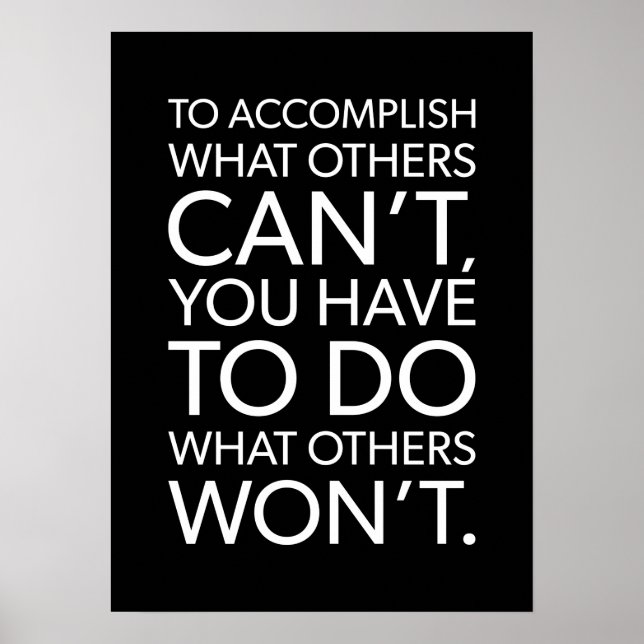 Poster Faites ce que les autres ne veulent pas - La motiv (Devant)