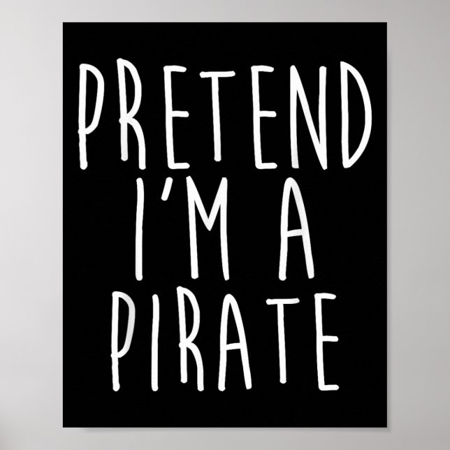 Poster Faites comme si je suis un costume de famille blas (Devant)