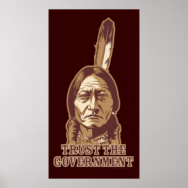 Poster Faites confiance à l'affiche du gouvernement (Devant)