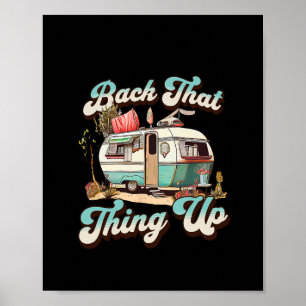 Poster Faites Demi-Tour À Cette Chose - Vacances Drôles D