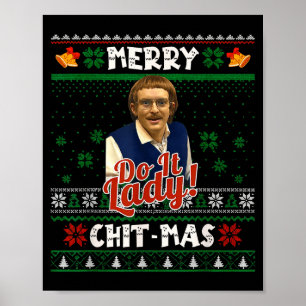 Poster Faites-le drôle Chit-mas Noël Meme