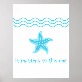 Poster Faites Une Différence, Histoire De Starfish.