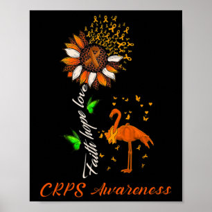 Poster Faith Hope Lops Sensibilisation Mois Guerrier Oran