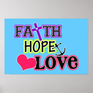 Poster "Faith Hope Love" ICOR 13