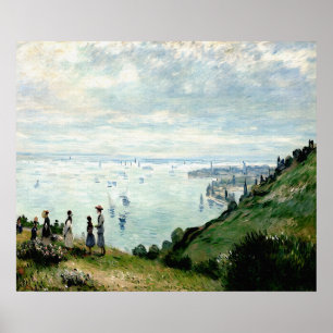 Poster Falaises à Pourville