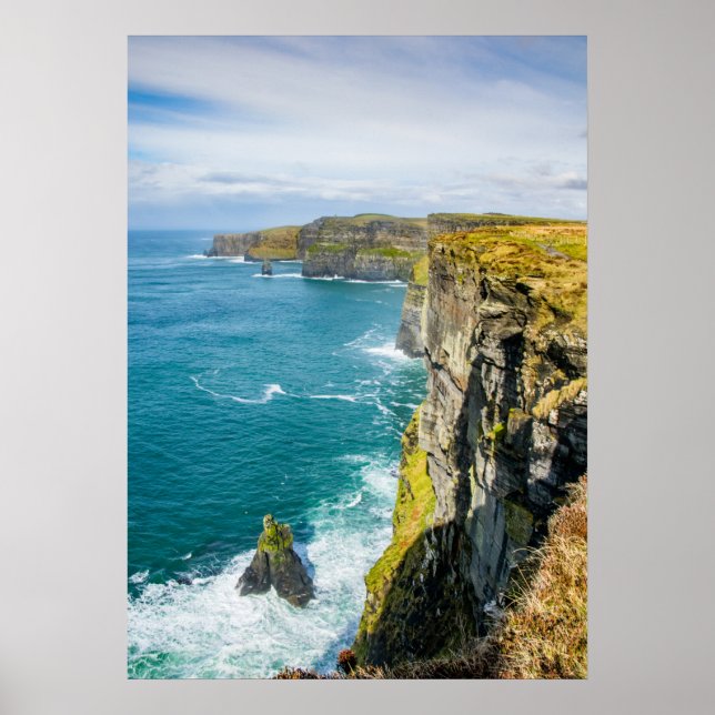 Poster Falaises de Moher, Irlande (Devant)