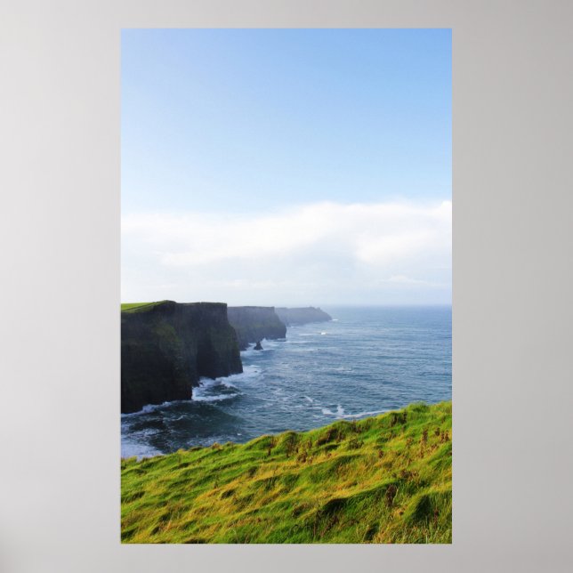 Poster Falaises de Moher - Vue Sud 2 (Devant)