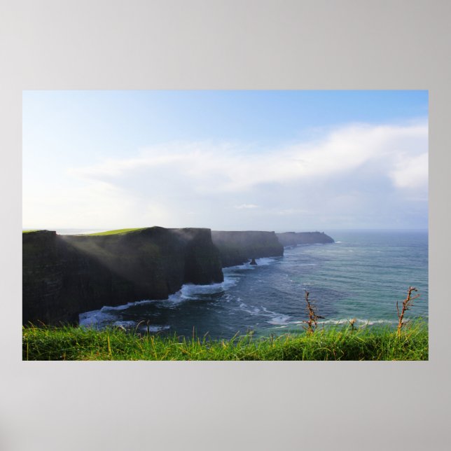 Poster Falaises de Moher - Vue Sud 3 (Devant)