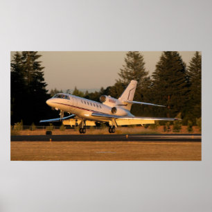 Poster Falcon 50 Touchdown