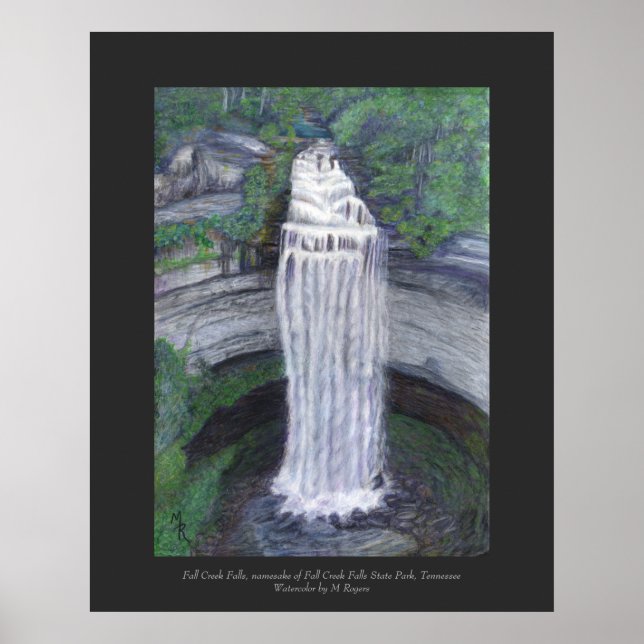 Poster Falls Creek (Devant)