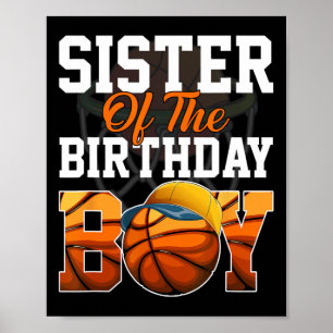 Poster Famille Byller B-day Party Soeur Bysketbyll Birthd