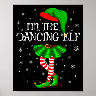 Poster Famille Correspondante Femmes Filles Je Suis L'Elf
